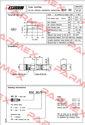 RDZ30D-HG Flucom