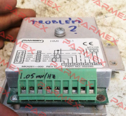 HMI 361  MKA261-000 REV D Ramsey