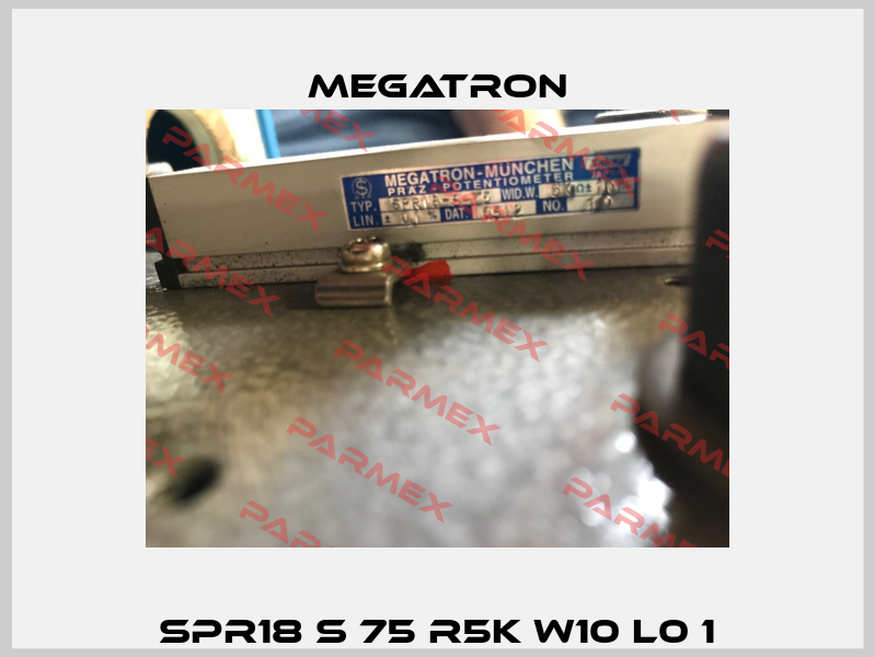 SPR18 S 75 R5K W10 L0 1 Megatron
