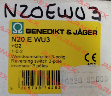 N20 E WU3+G2 Benedict