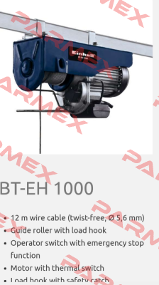 BT-EH 1000 obsolete, replaced by   TC-EH 1000 Einhell