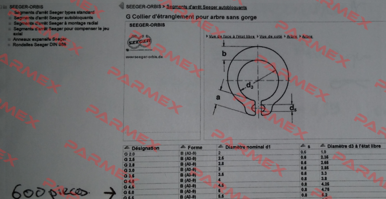 G 5.0 Seeger Orbis