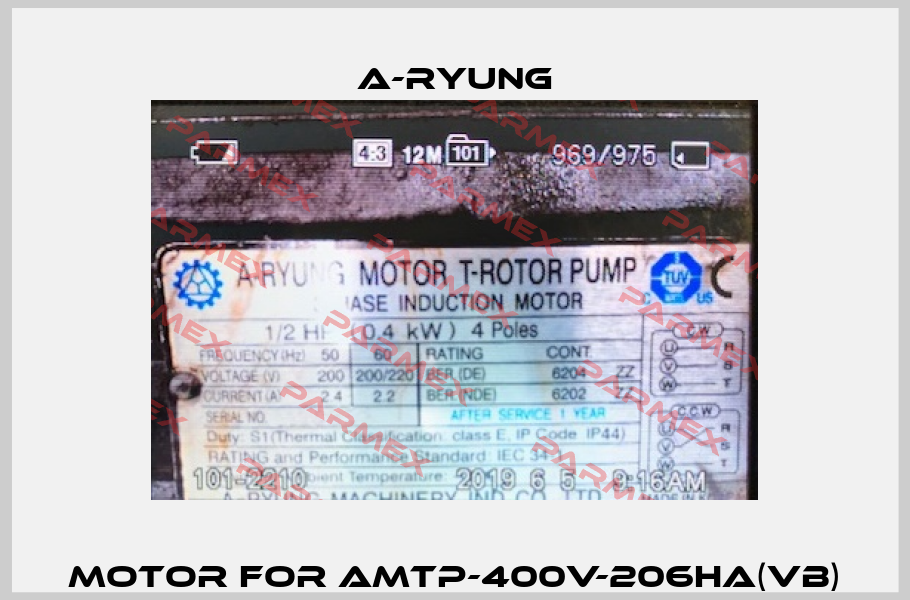 Motor for AMTP-400V-206HA(VB) A-Ryung