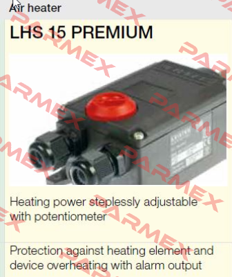 P/N: 139.893 Type: LHS 15 PREMIUM Leister