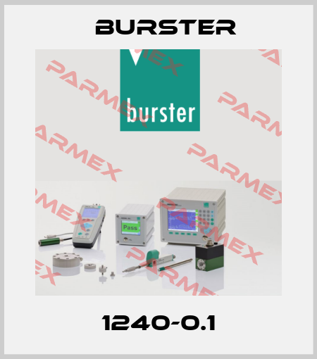 1240-0.1 Burster