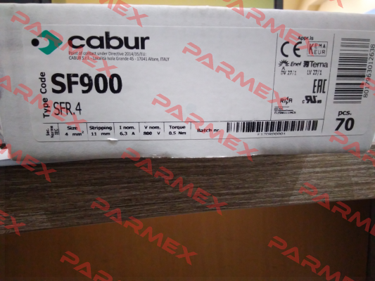 SF900 Cabur