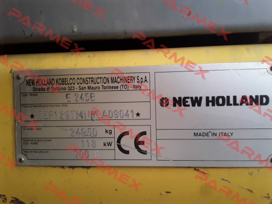 KFP 5163CY-SPMF New Holland