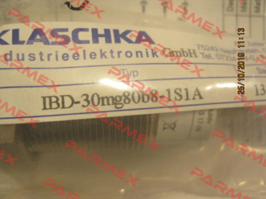 P/N: 131709 Type: IBD-30MG80B8-1S1A Klaschka