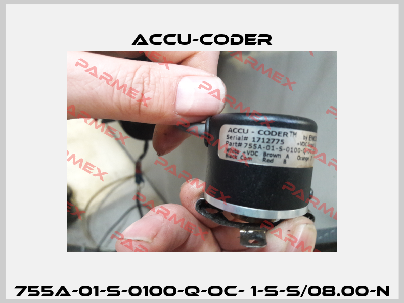 755A-01-S-0100-Q-OC- 1-S-S/08.00-N ACCU-CODER