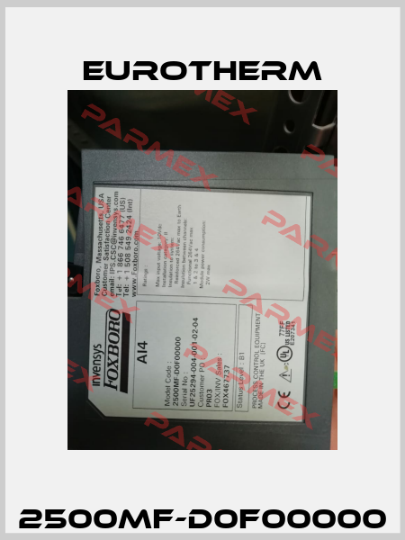 2500MF-D0F00000 Eurotherm
