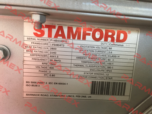 LVSI804T2 Stamford