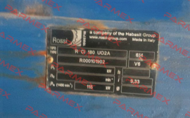 RCI 180  U 02 A/9.33 F.O..V6 Rossi