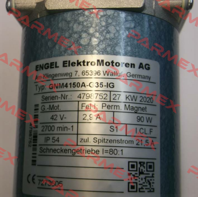 GNM 4150A Engel Motor