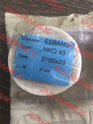 NKO43  Size 3100x23 Esband