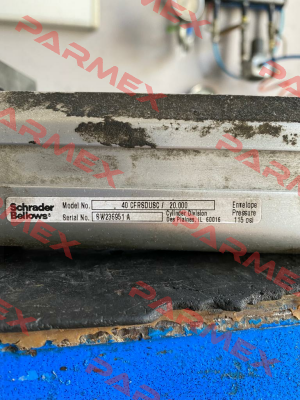 40 CFRSDUSC/20.000 S/N: SW236951 A Schrader Bellows (Parker)