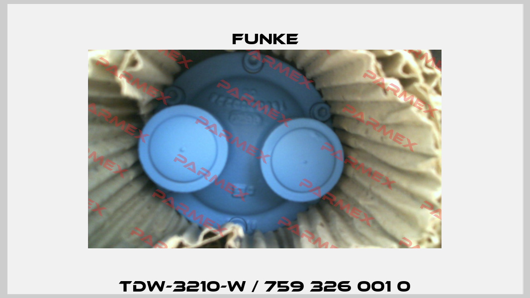 TDW-3210-W / 759 326 001 0 Funke