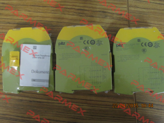 p/n: 750177, Type: PNOZ s7.2 24VDC 4 n/o 1 n/c expand Pilz