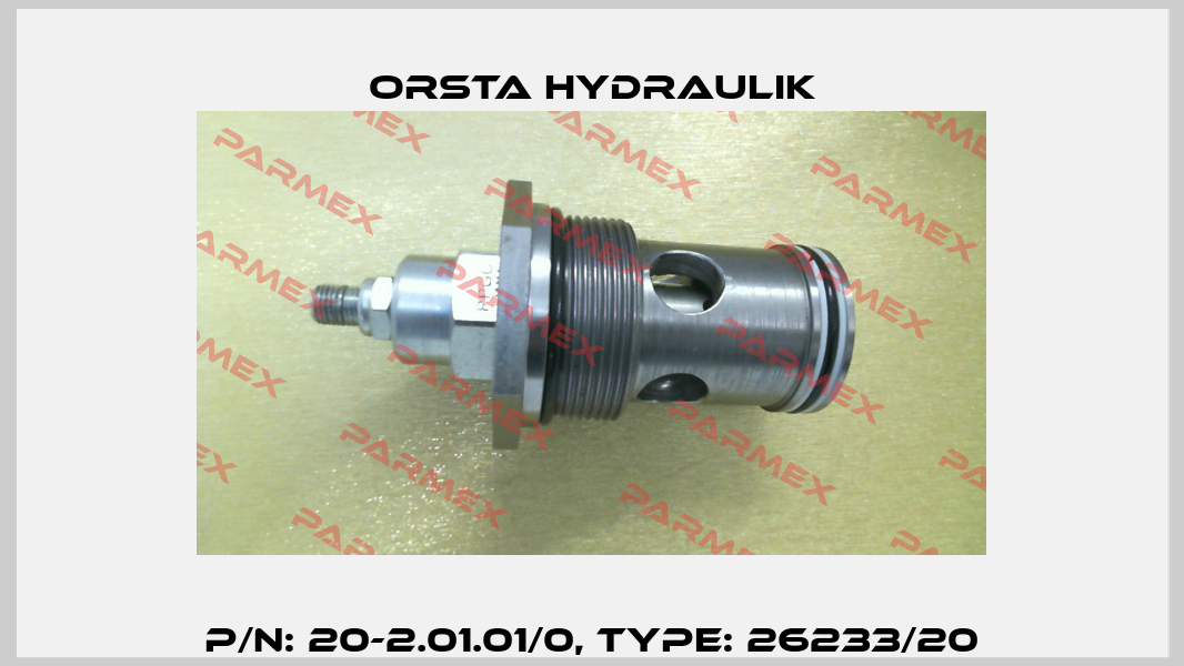 P/N: 20-2.01.01/0, Type: 26233/20 Orsta Hydraulik
