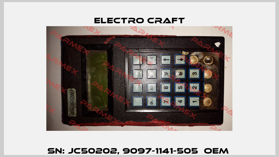 SN: JC50202, 9097-1141-505  OEM  ElectroCraft
