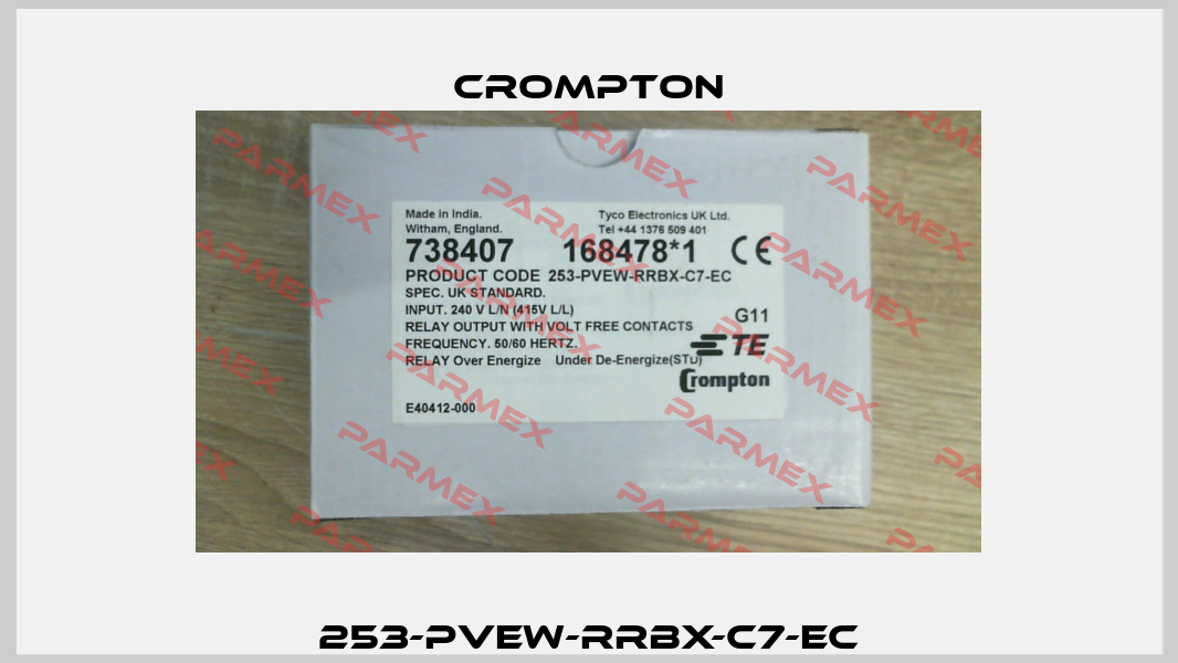 253-PVEW-RRBX-C7-EC Crompton