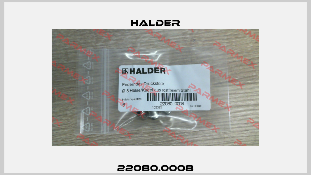 22080.0008 Halder