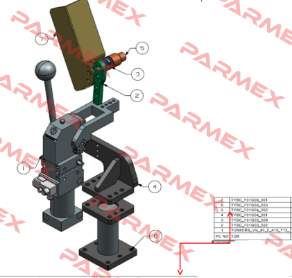 Sensor for Piston VG 40 Z A10 T12  Tünkers