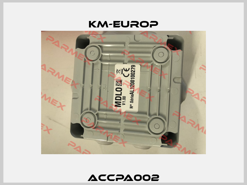 ACCPA002 Km-Europ