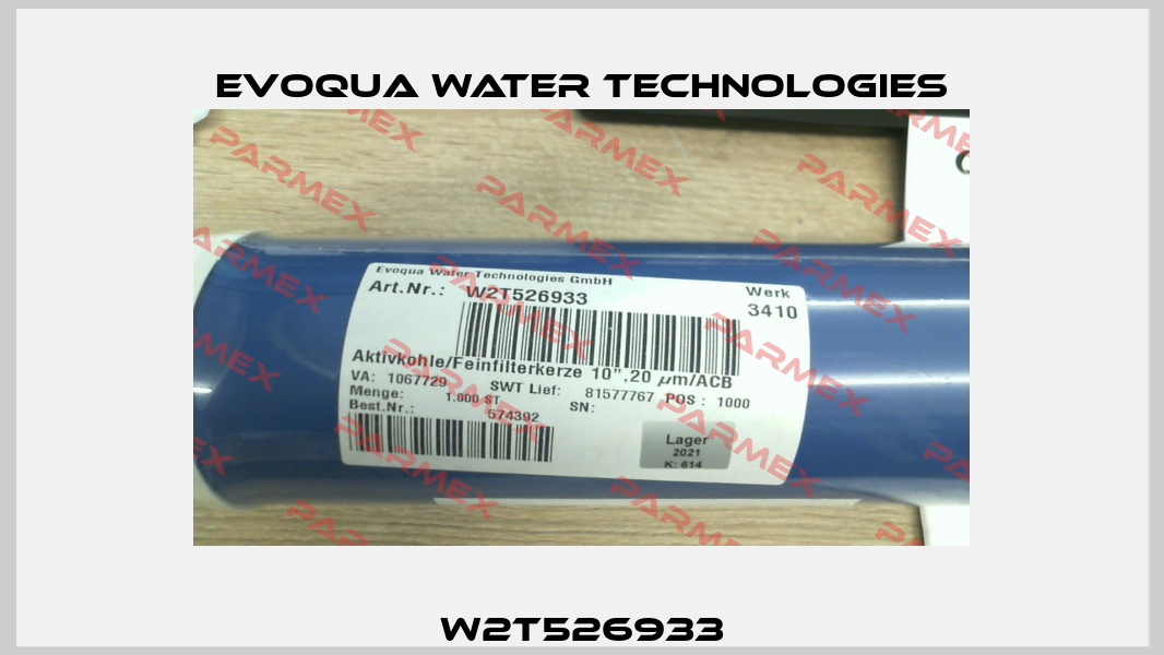 W2T526933 Evoqua Water Technologies