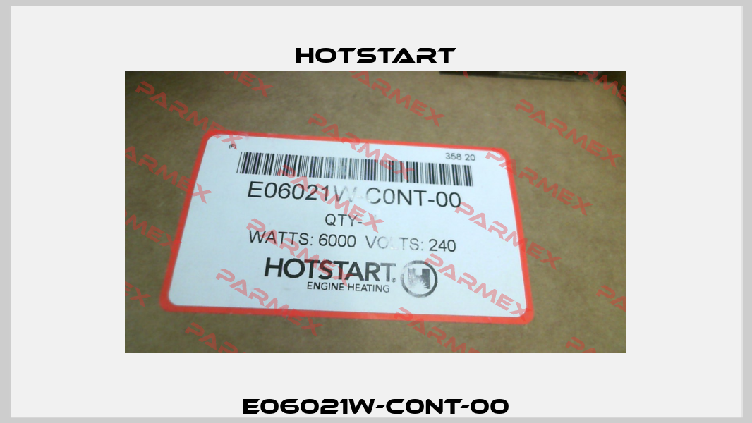 E06021W-C0NT-00 Hotstart