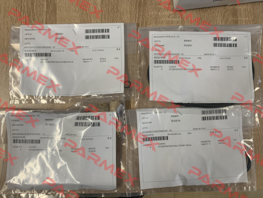 Rebuild kit for CEAM 706/3N/A-V Lowara