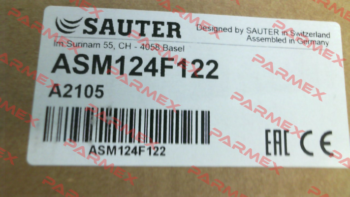 ASM124F122 Sauter