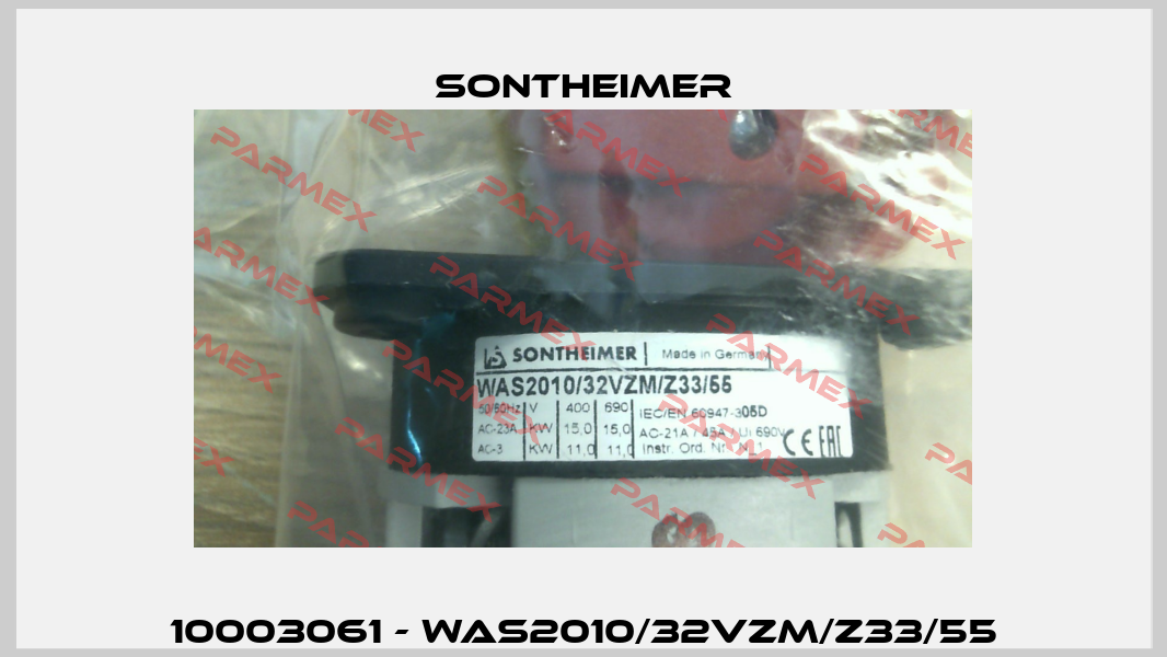 10003061 - WAS2010/32VZM/Z33/55 Sontheimer