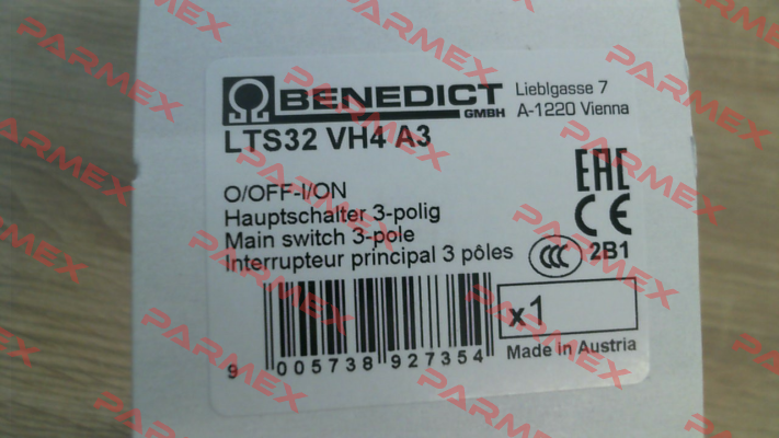 LTS32 VH4 A3 Benedict