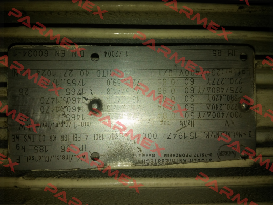 151947/0001 F K21X 180L 4 FBI IGR KR 0D TWS WE  Stober