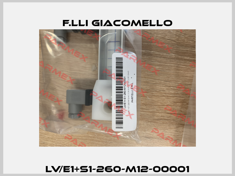 LV/E1+S1-260-M12-00001 F.lli Giacomello