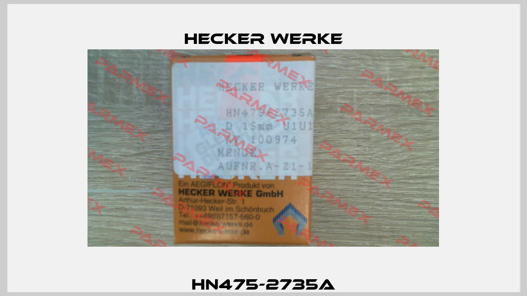 HN475-2735A Hecker Werke