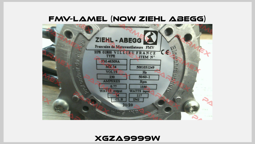 XGZA9999W FMV-Lamel (now Ziehl Abegg)