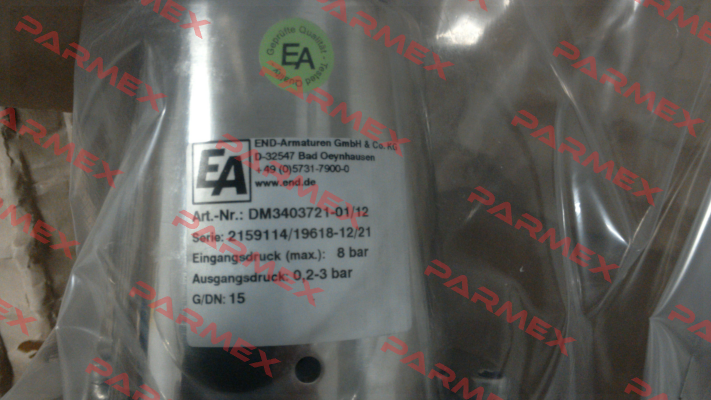 DM3403721-01/12 End Armaturen