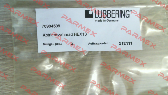 70994599 Lubbering