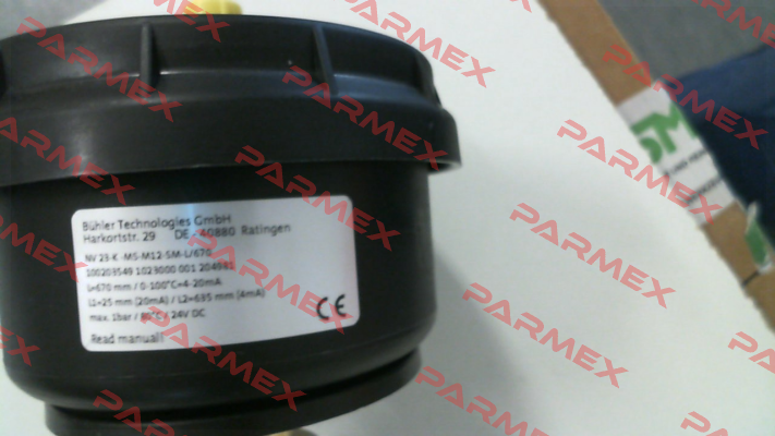 23-K -MS-SM-L-M12 (Q11001110 1023000) Bühler Technologies