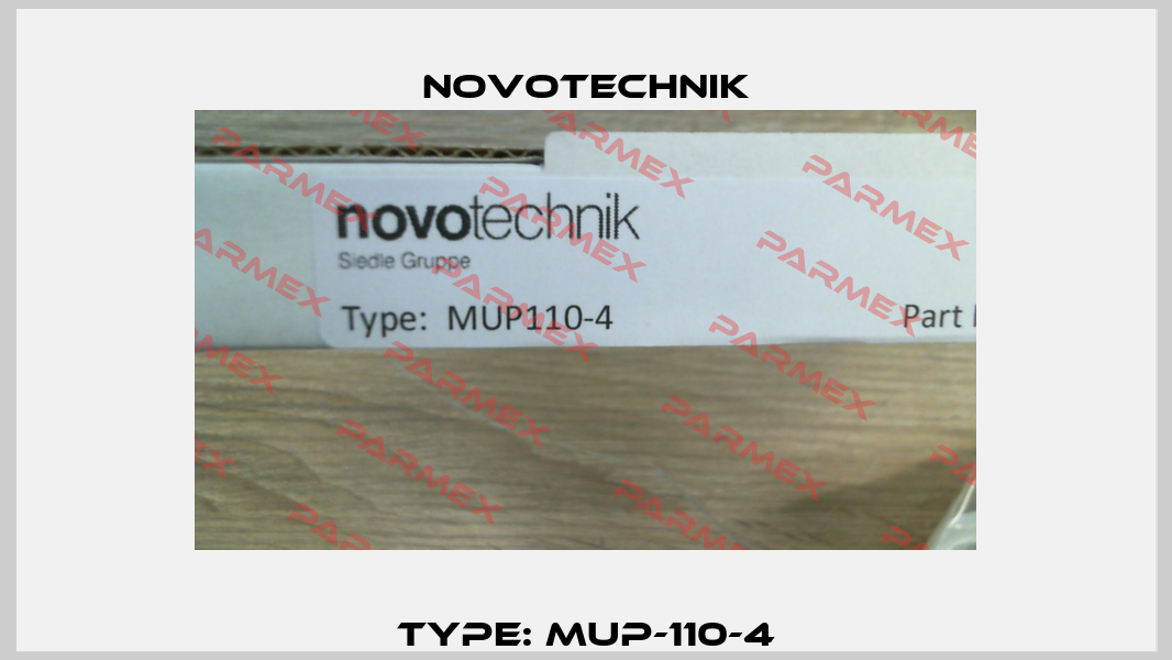 Type: MUP-110-4 Novotechnik