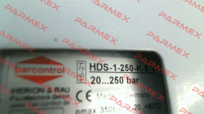 HDS-1-250-K-5-1 Barcontrol