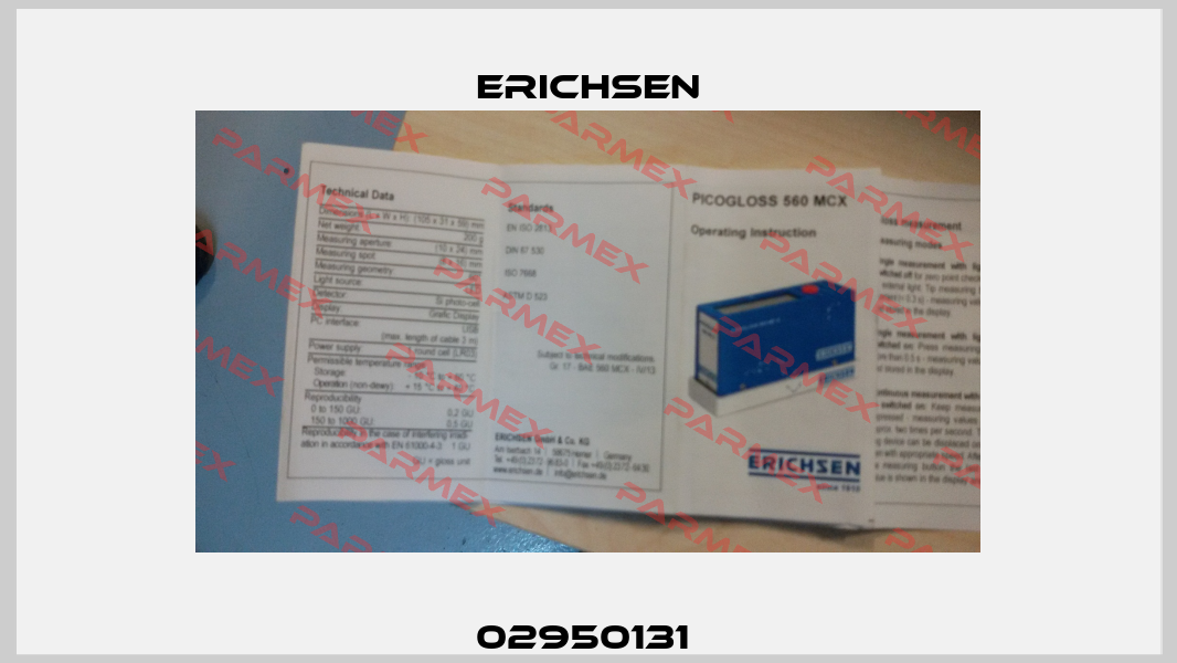 02950131  Erichsen