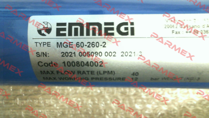 MGE 60-260-2 Emmegi
