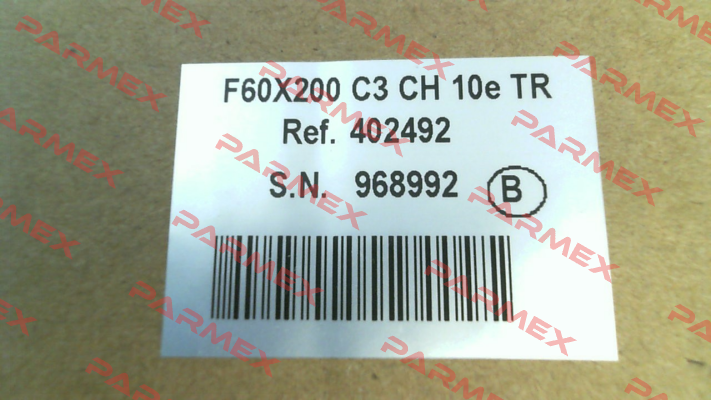 402492 / F60X200 C3 CH 10e TR Scaime