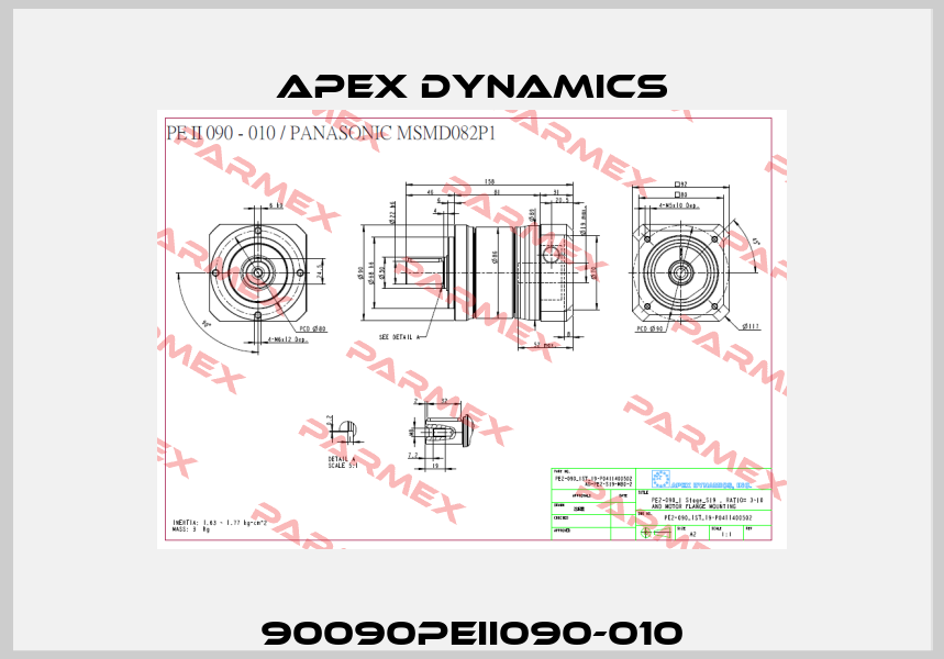 90090PEII090-010 Apex Dynamics