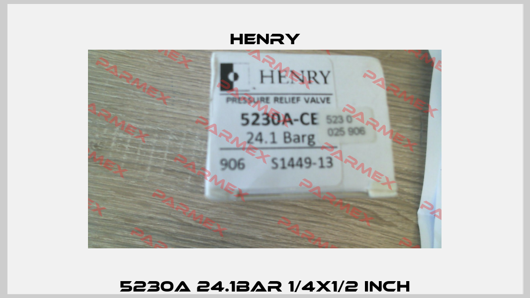 5230A 24.1bar 1/4x1/2 Inch Henry