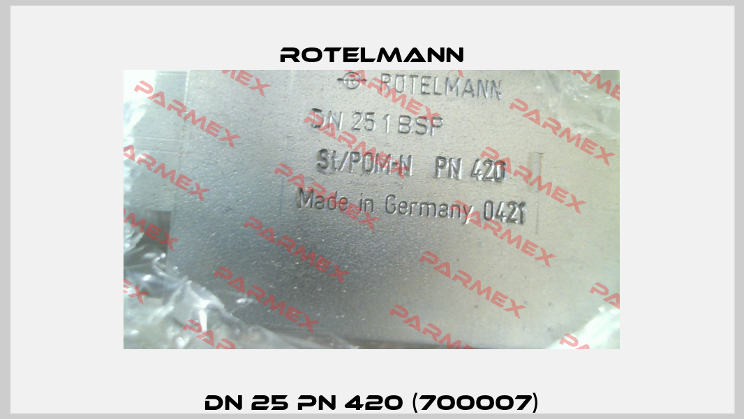 DN 25 PN 420 (700007) Rotelmann