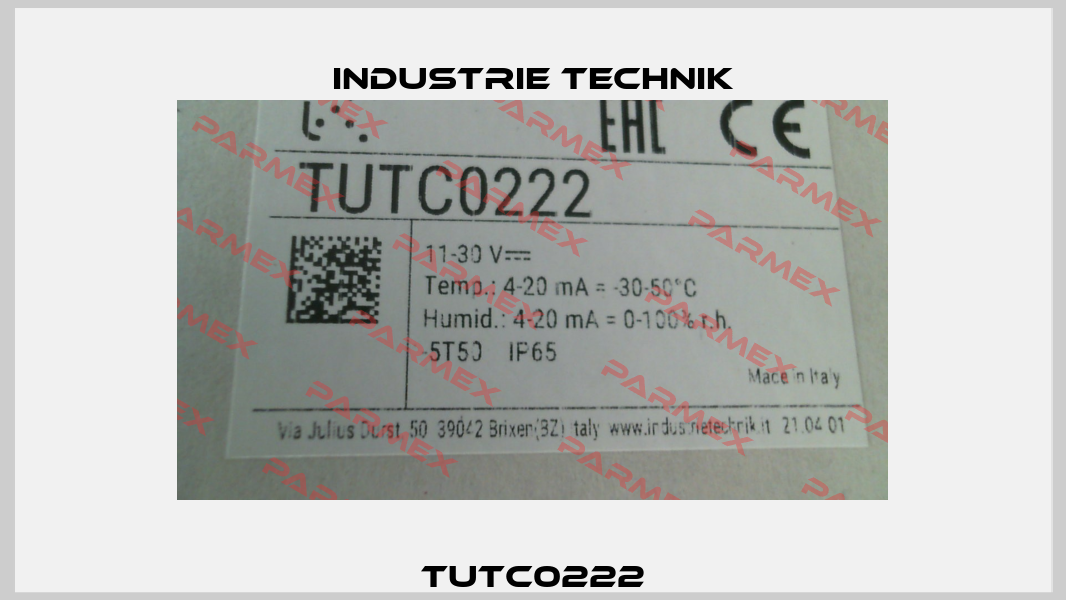 TUTC0222 Industrie Technik