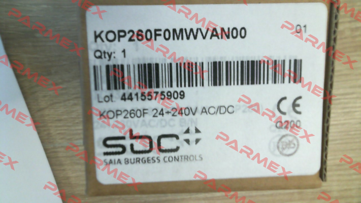 KOP260F0MWVAN00 (9600156) Saia-Burgess